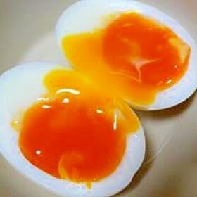 黄身だけトロトロの半熟卵の作り方★角煮に最適な煮卵